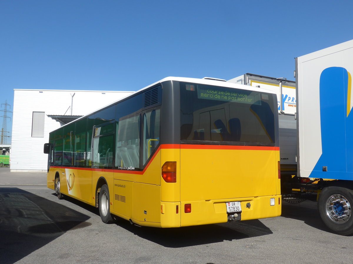 (209'687) - Jenal, Samnaun - GR 57'830 - Mercedes (ex PostAuto Nordschweiz) am 15. September 2019 in Kerzers, Interbus