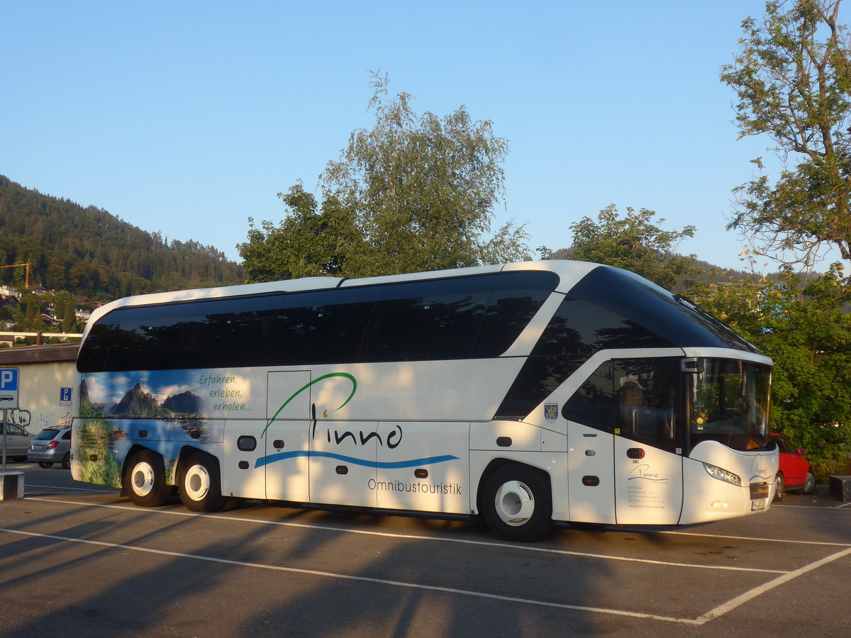 (209'713) - Aus Deutschland: Pinno, Hiddenhausen - HF-QQ 333 - Neoplan am 20. September 2019 in Thun, Seestrasse