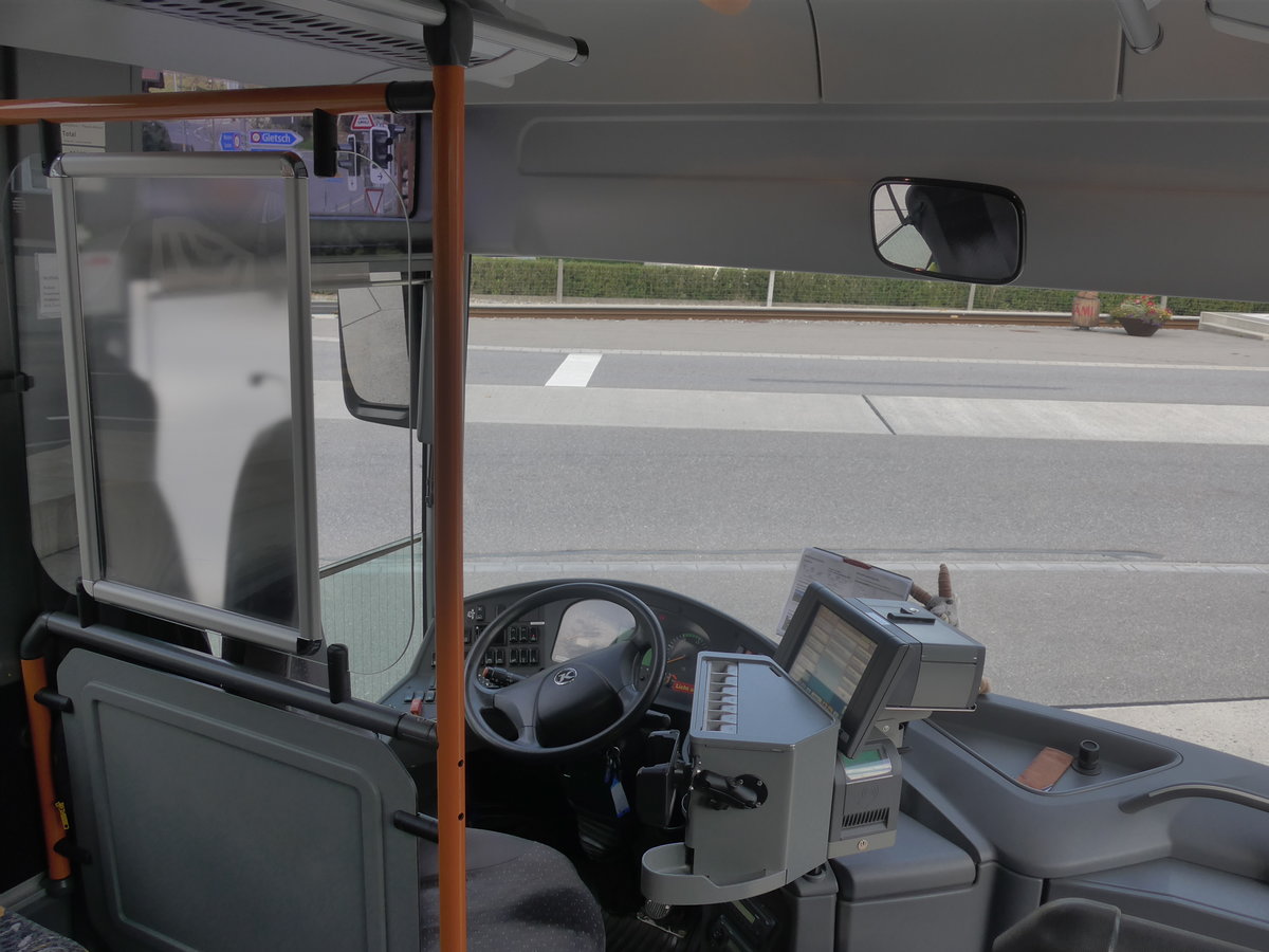 (209'804) - AFA Adelboden - Nr. 24/BE 26'701 - Setra am 22. September 2019 in Innertkirchen, Grimseltor (Innenaufnahme; Einsatz PostAuto fr Engstlenalp-Bus)