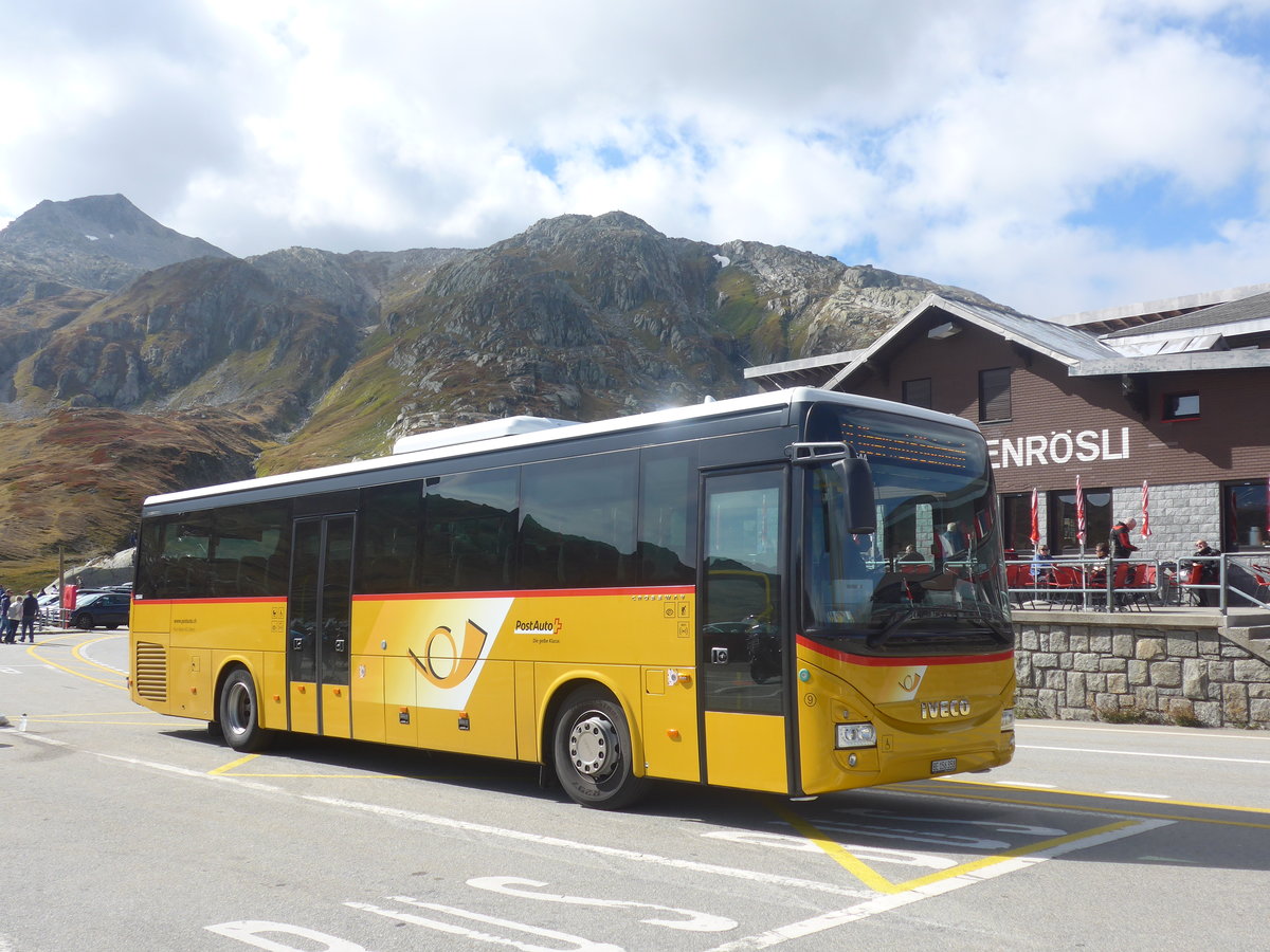 (209'842) - Flck, Brienz - Nr. 9/BE 156'358 - Iveco am 28. September 2019 in Grimsel, Passhhe