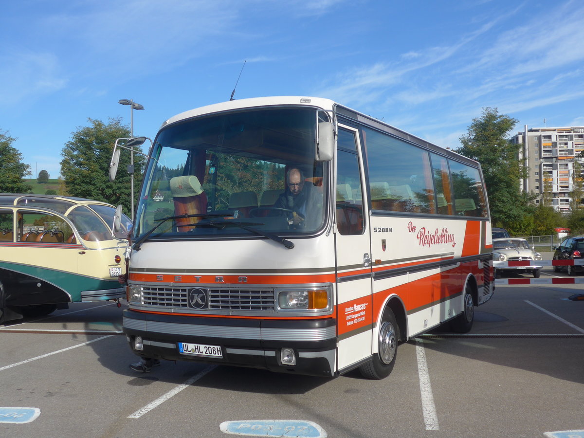 (210'112) - Aus Deutschland: Hanses, Langenau - UL-HL 208H - Setra am 12. Oktober 2019 in Bern, Westside