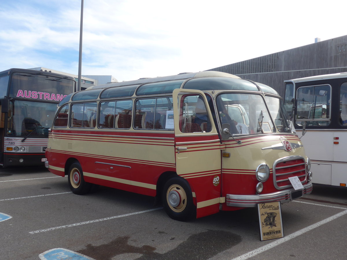 (210'220) - Lorenz, Lyssach - Setra (ex Badertscher, Bern) am 12. Oktober 2019 in Bern, Westside