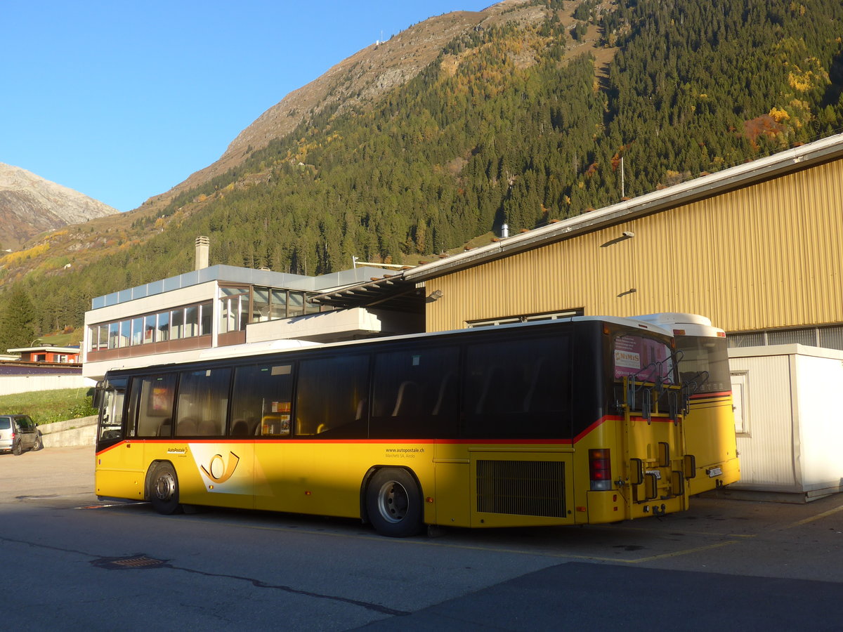 (210'502) - Marchetti, Airolo - TI 241'034 - Volvo am 26. Oktober 2019 in Airolo, Garage