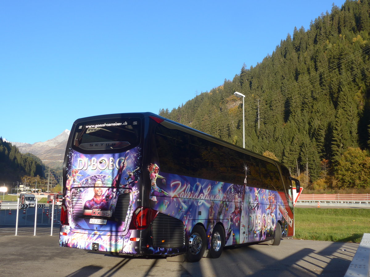 (210'507) - Gssi, Horw - LU 31'028 - Setra am 26. Oktober 2019 in Ambr-Piotta, Raststtte