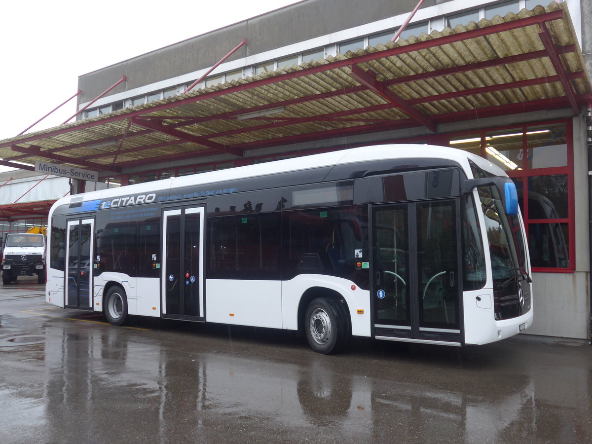 (210'792) - EvoBus, Kloten - ZH 31'728 U - Mercedes am 8. November 2019 in Kloten, EvoBus