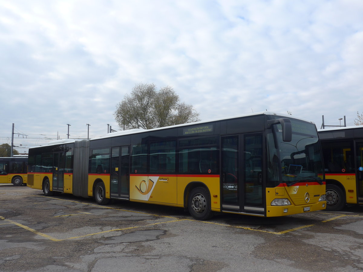 (210'899) - CarPostal Ouest - VD 359'910 - Mercedes (ex JU 7589; ex Nr. 72; ex Stucki, Porrentruy Nr. 12) am 9. November 2019 in Yverdon, Garage