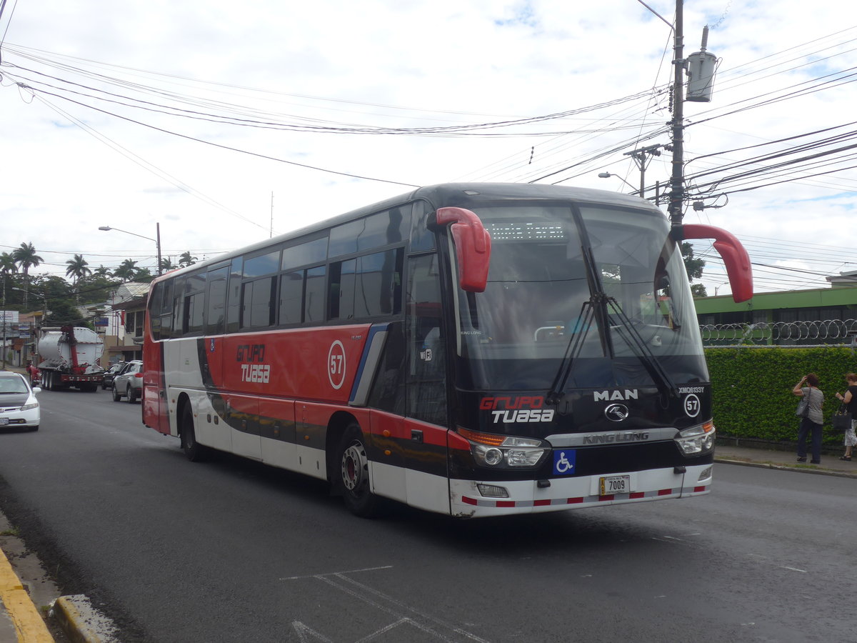 (211'110) - Tuasa, Alajuela - Nr. 57/7009 - MAN-Kinglong am 13. November 2019 in Alajuela