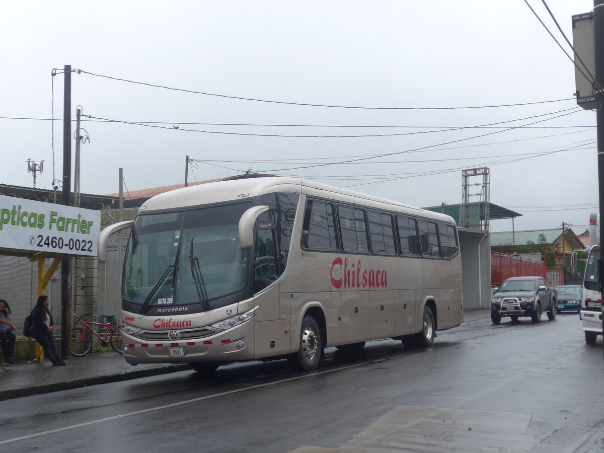 (211'774) - Chilsaca, Quesada - 6591 - Marcopolo/Scania am 20. November 2019 in Quesada