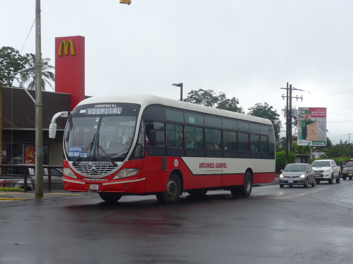 (211'781) - Coopatrac R.L., Quesada - Nr. 50/6910 - Daewoo am 20. November 2019 in Quesada