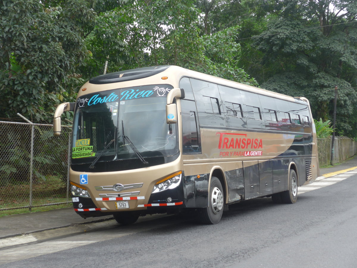 (211'800) - Transpisa, Quesada - 5763 - Daewoo am 20. November 2019 in La Fortuna