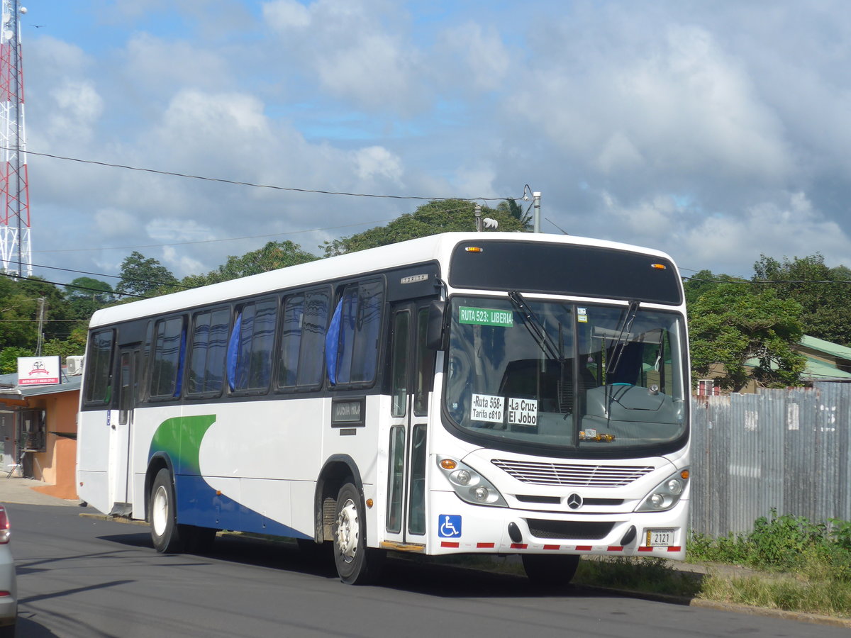 (211'888) - ??? - 2121 - Mercedes/Marcopolo am 21. November 2019 in La Cruz