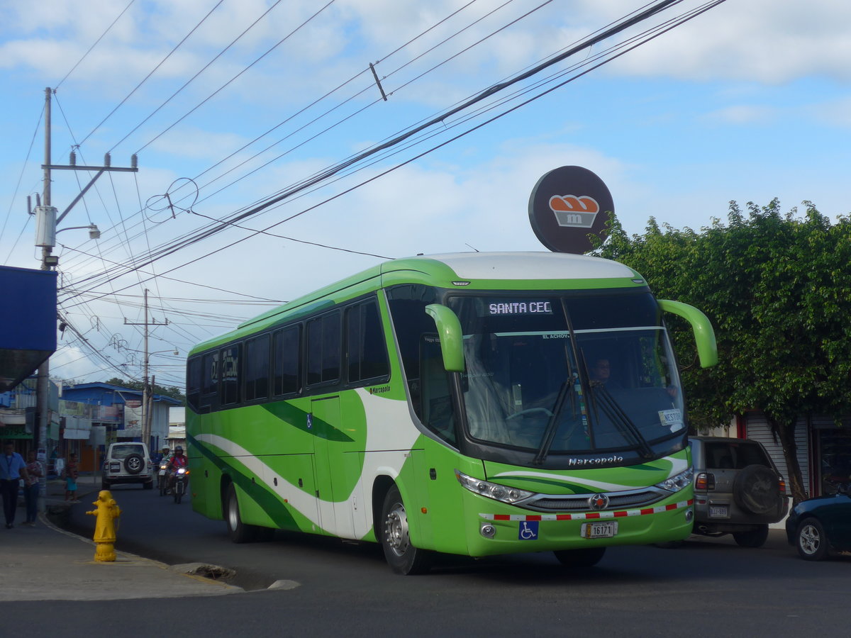 (211'903) - Deldu, San Jos - 16'171 - Marcopolo am 21. November 2019 in La Cruz