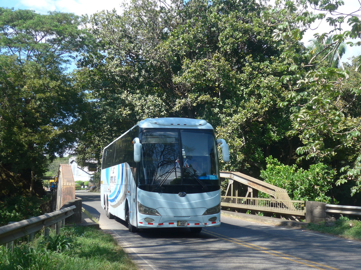 (212'501) - Central Line, San Ramn - 14'597 - BLK am 26. November 2019 in San Bosco, Busterminal