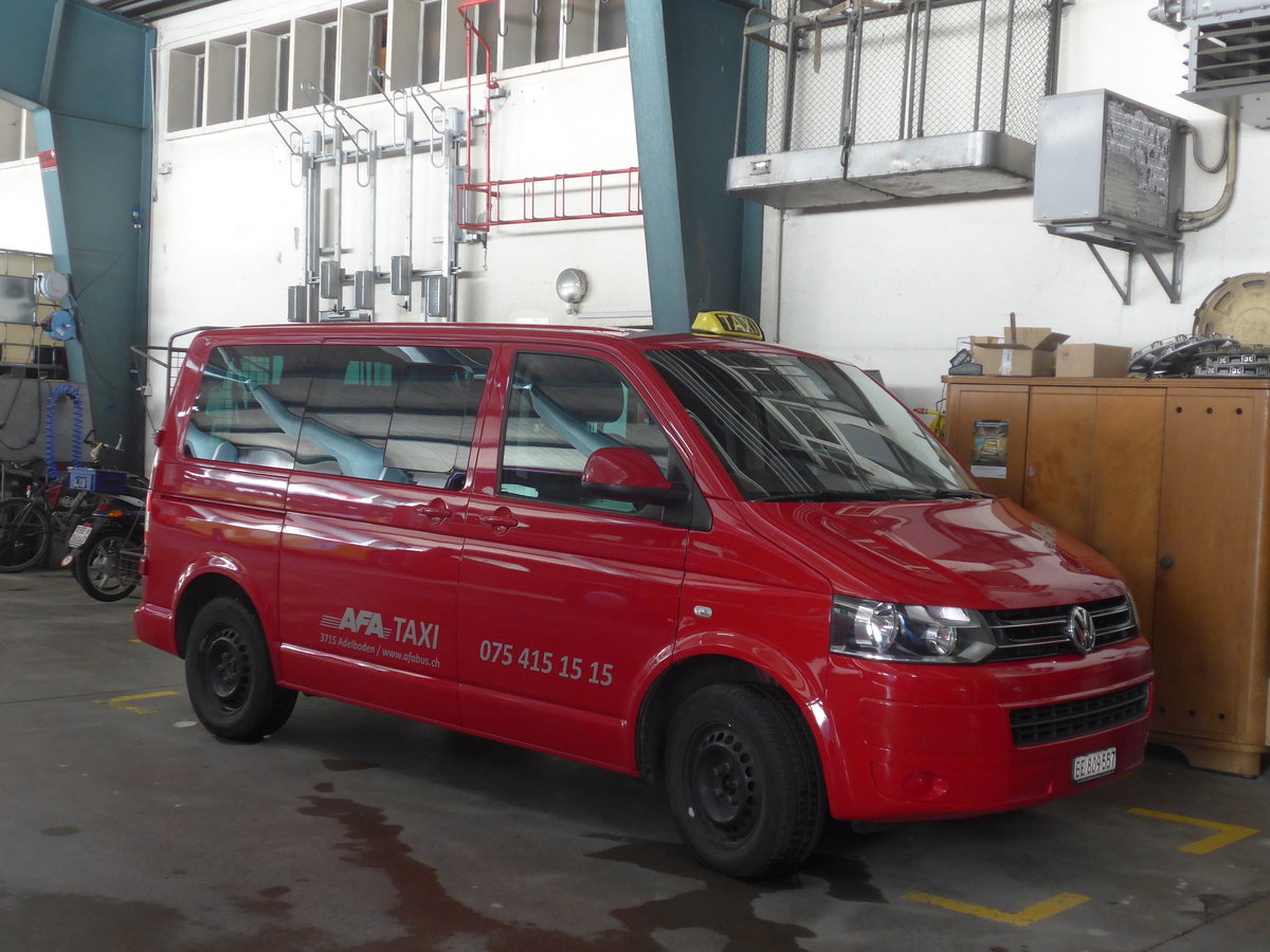 (213'125) - AFA Adelboden - BE 809'557 - VW am 25. Dezember 2019 in Adelboden, Busstation