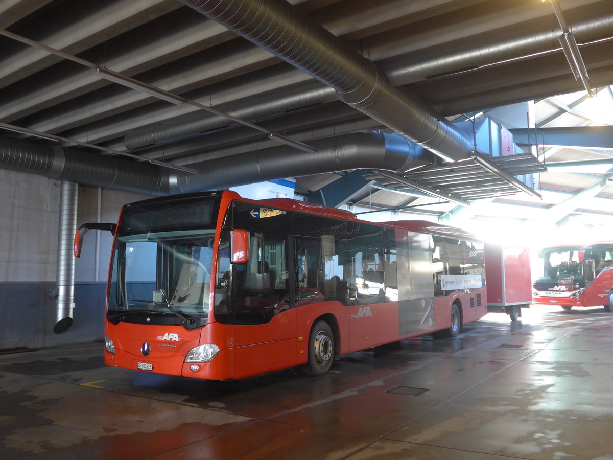 (213'127) - AFA Adelboden - Nr. 96/BE 823'926 - Mercedes am 25. Dezember 2019 in Adelboden, Busstation