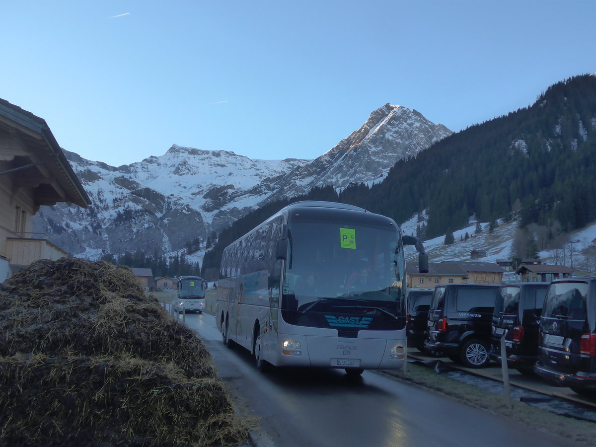 (213'508) - Gast, Utzenstorf - BE 470'046 - MAN am 11. Januar 2020 in Adelboden, Weltcup