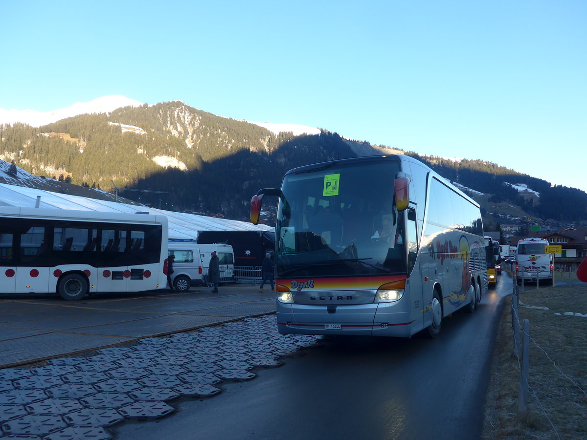 (213'525) - Dysli, Bern - Nr. 20/BE 10'444 - Setra (ex EvoBus, Kloten) am 11. Januar 2020 in Adelboden, Weltcup