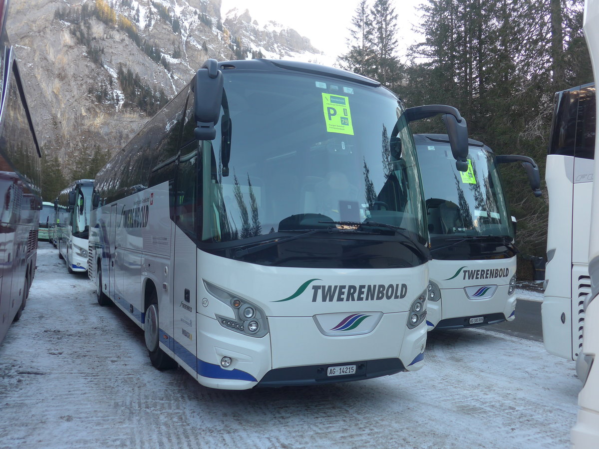 (213'654) - Twerenbold, Baden - Nr. 47/AG 14'215 - VDL am 11. Januar 2020 in Adelboden, Unter dem Birg