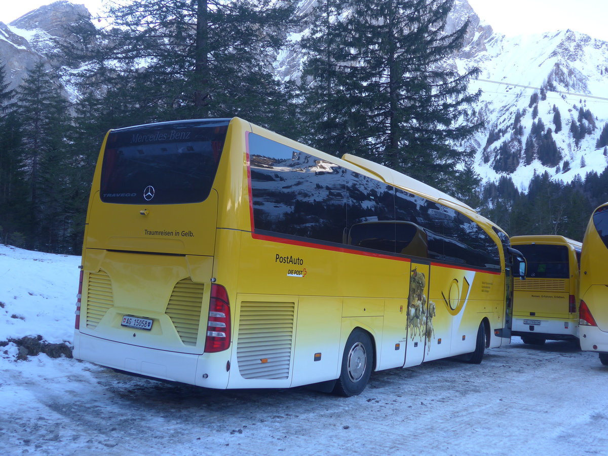 (213'677) - Tschannen, Zofingen - Nr. 19/AG 15'058 - Mercedes am 11. Januar 2020 in Adelboden, Unter dem Birg