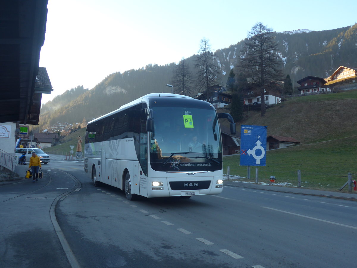 (213'755) - Scheiben, Emmenmatt - BE 15'437 - MAN am 11. Januar 2020 in Adelboden, Oey