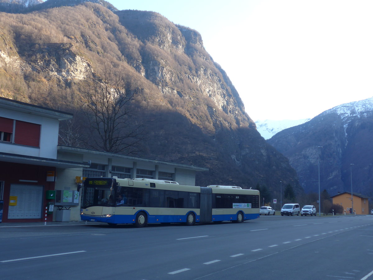 (213'892) - FART Locarno - Nr. 9/TI 67'909 - Solaris am 18. Januar 2020 in Birgnasco, Post