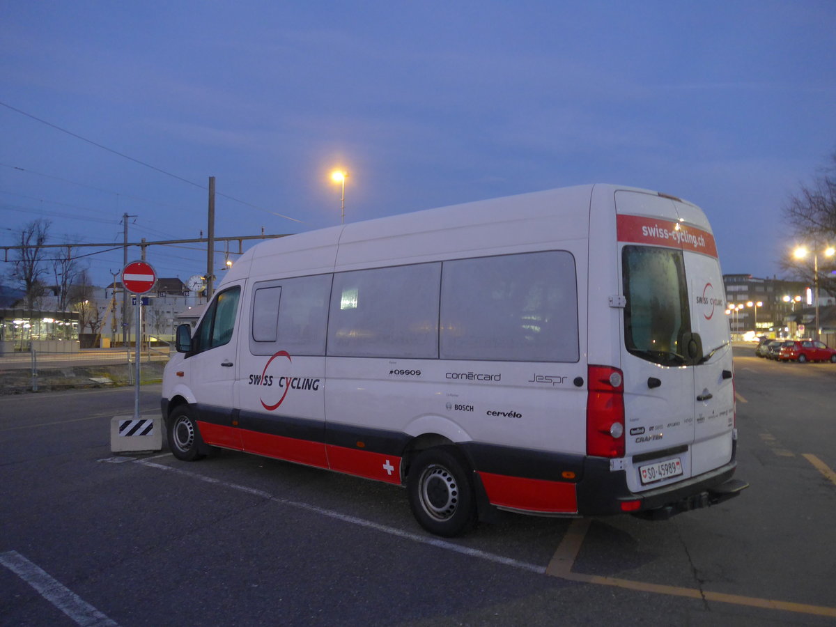 (214'109) - SRB, Grenchen - SO 45'989 - VW am 8. Februar 2020 in Thun, Rosenau