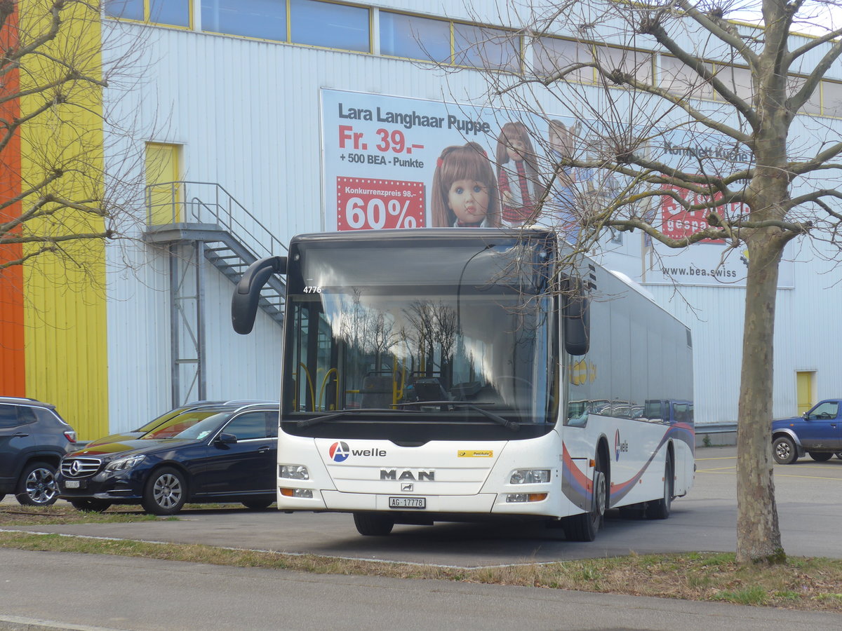 (214'416) - Voegtlin-Meyer, Brugg - Nr. 113/AG 17'778 - MAN am 18. Februar 2020 in Brugg, Garage