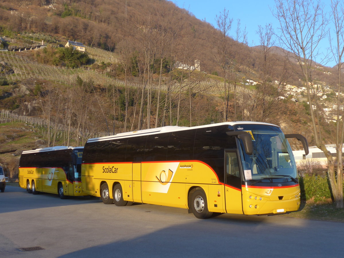 (214'749) - Chiesa, Riazzino - TI 316'309 - MAN/Beulas am 21. Februar 2020 in Riazzino, Motel Lago Maggiore