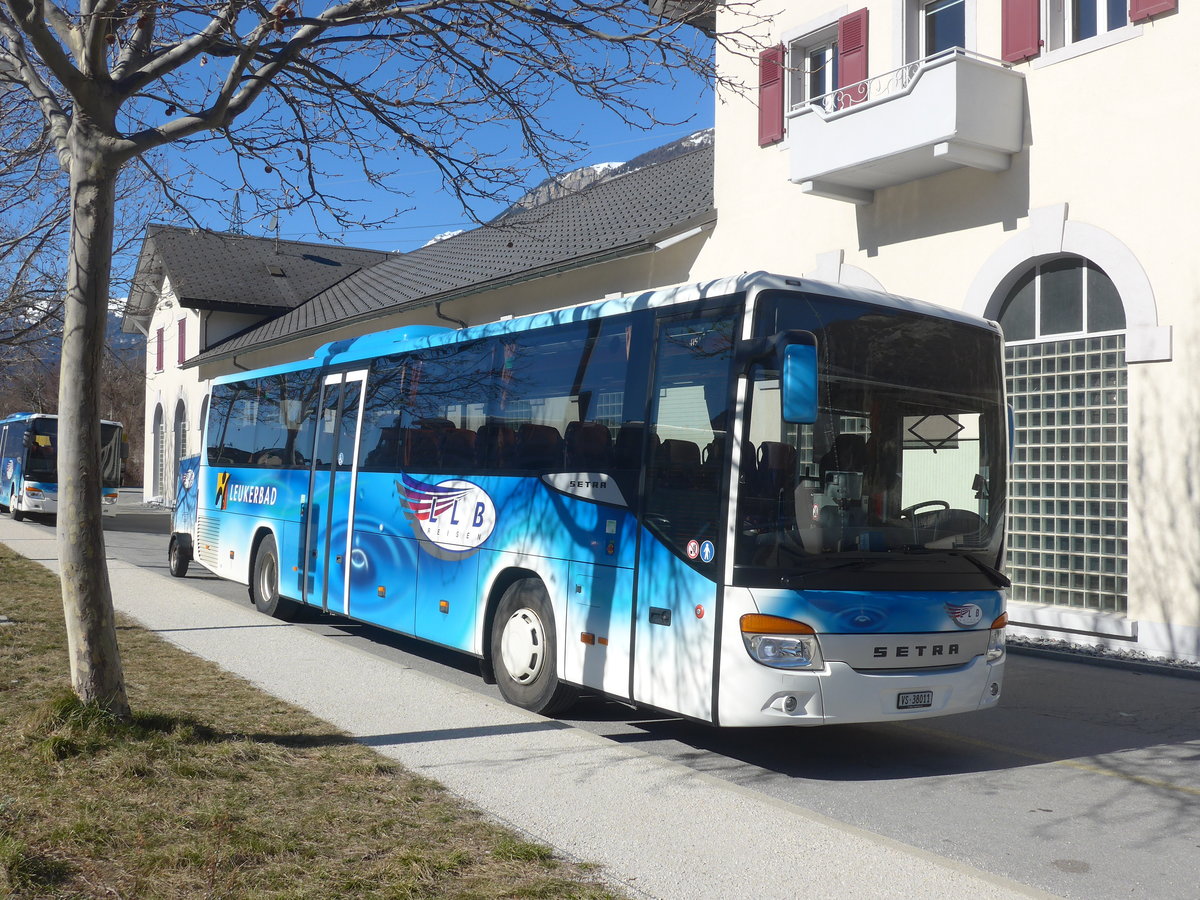 (214'772) - LLB Susten - Nr. 11/VS 38'011 - Setra am 22. Februar 2020 in Leuk, Garage