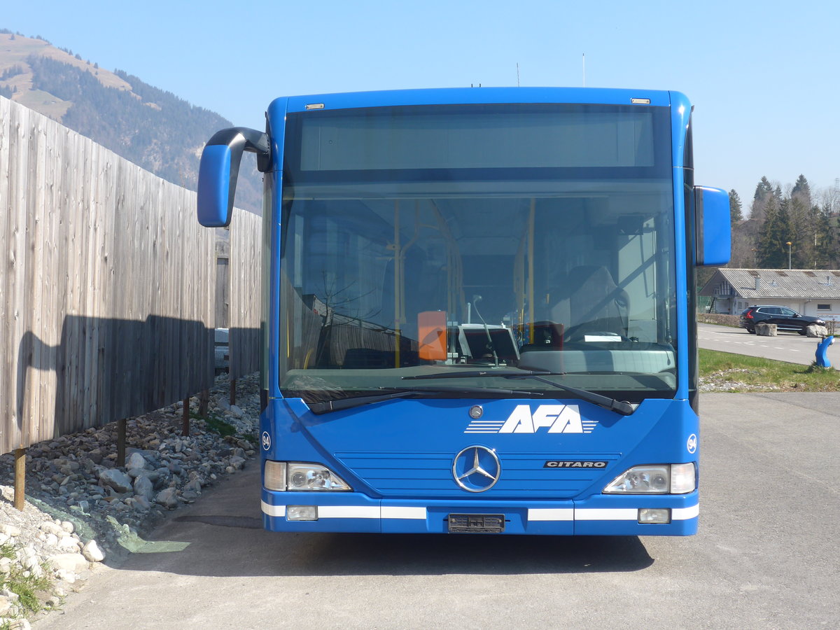 (215'521) - AFA Adelboden - Nr. 94 - Mercedes am 25. Mrz 2020 in Frutigen, Garage