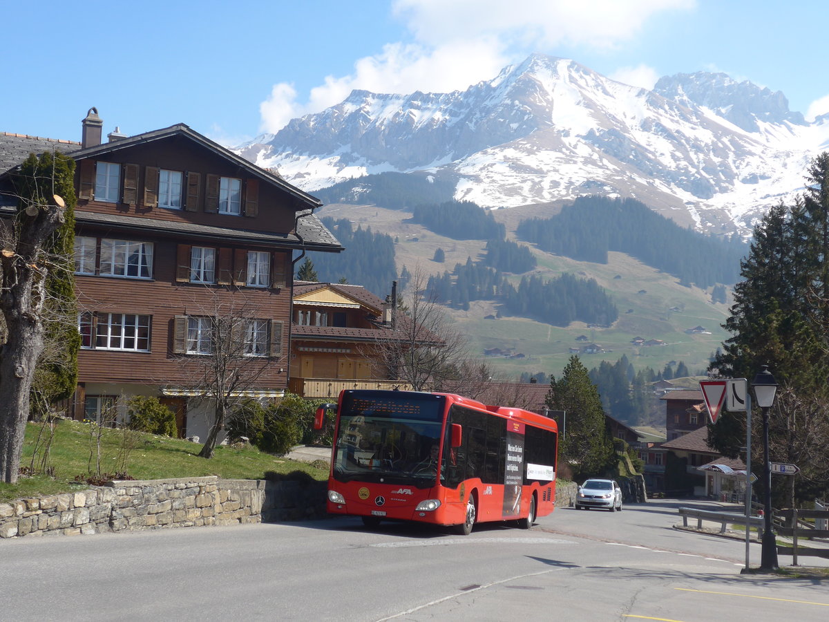 (215'548) - AFA Adelboden - Nr. 97/BE 823'927 - Mercedes am 25. Mrz 2020 in Adelboden, Landstrasse