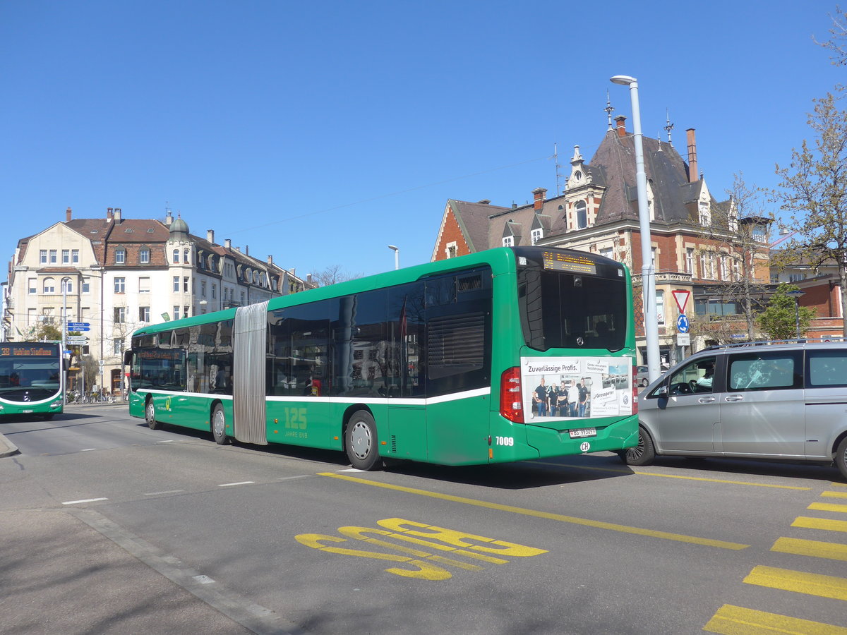 (215'741) - BVB Basel - Nr. 7009/BS 99'309 - Mercedes am 31. Mrz 2020 in Basel, Wettsteinplatz