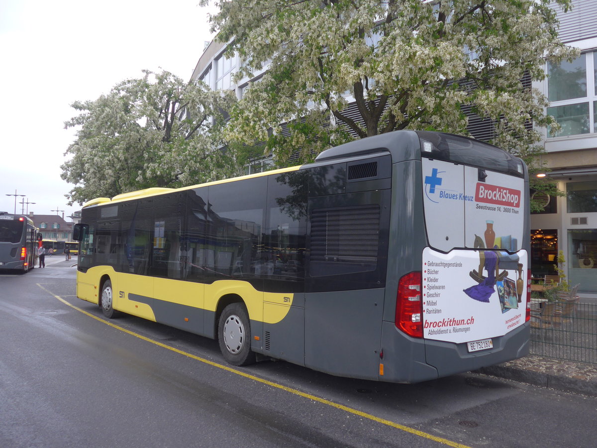 (217'026) - STI Thun - Nr. 180/BE 752'180 - Mercedes am 11. Mai 2020 bei der Schifflndte Thun