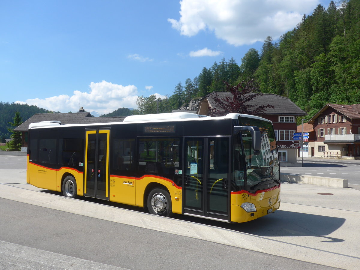 (217'071) - Flck, Brienz - Nr. 21/BE 623'971 - Mercedes am 17. Mai 2020 in Innertkirchen, Grimseltor