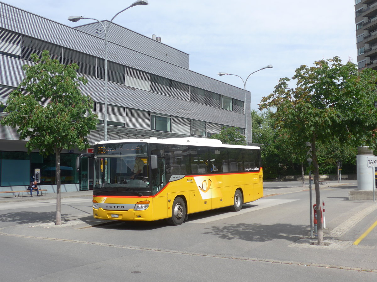 (217'186) - PostAuto Graubnden - GR 168'871 - Setra (ex Heim, Flums) am 23. Mai 2020 beim Bahnhof Landquart