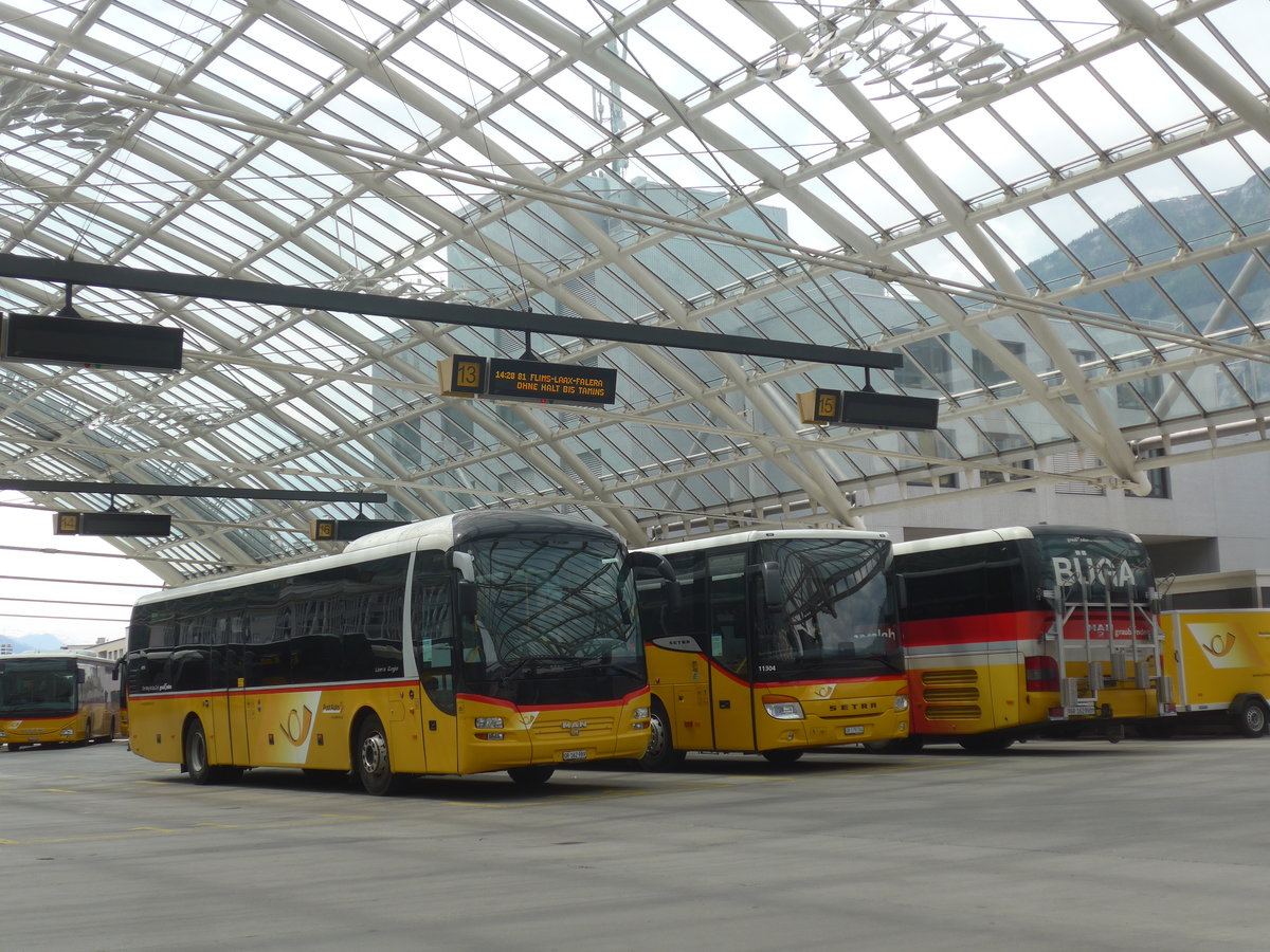 (217'251) - PostAuto Graubnden - GR 162'989 - MAN am 23. Mai 2020 in Chur, Postautostation