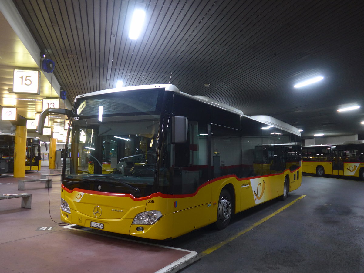 (217'293) - AutoPostale Ticino - Nr. 556/TI 326'906 - Mercedes am 24. Mai 2020 in Lugano, Postautostation