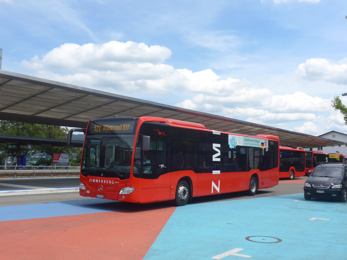 (217'415) - AHW Horgen - Nr. 656/ZH 456'887 - Mercedes am 30. Mai 2020 beim Bahnhof Horgen