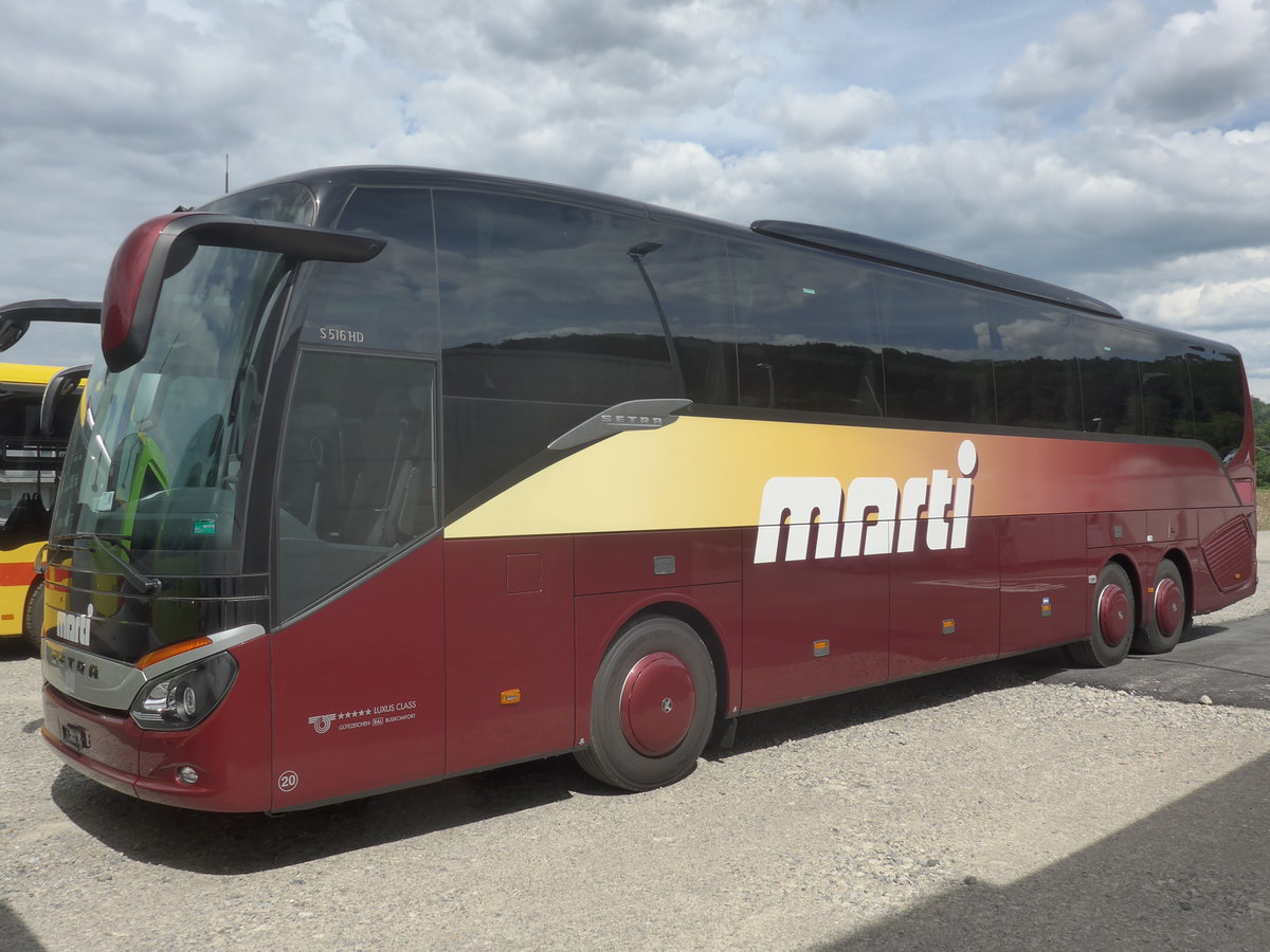 (217'428) - Marti, Kallnach - Nr. 20 - Setra am 30. Mai 2020 in Winterthur, EvoBus