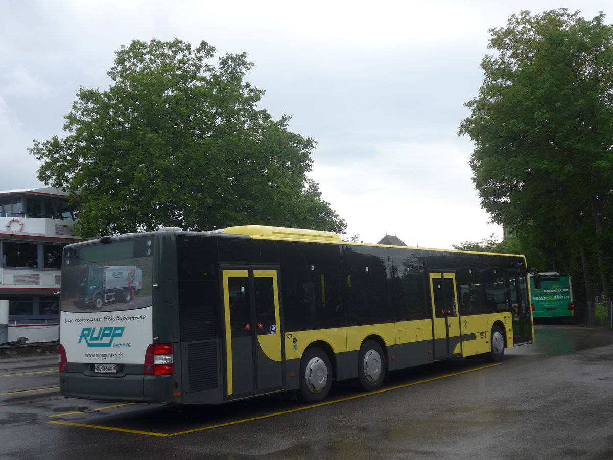 (217'675) - STI Thun - Nr. 601/BE 865'601 - MAN am 7. Juni 2020 bei der Schifflndte Thun