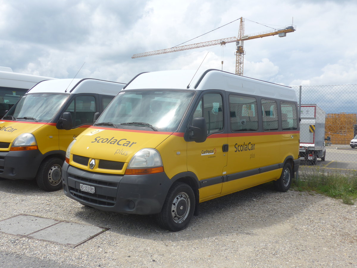 (217'863) - CarPostal Ouest - VD 333'085 - Renault am 13. Juni 2020 in Daillens, Planzer