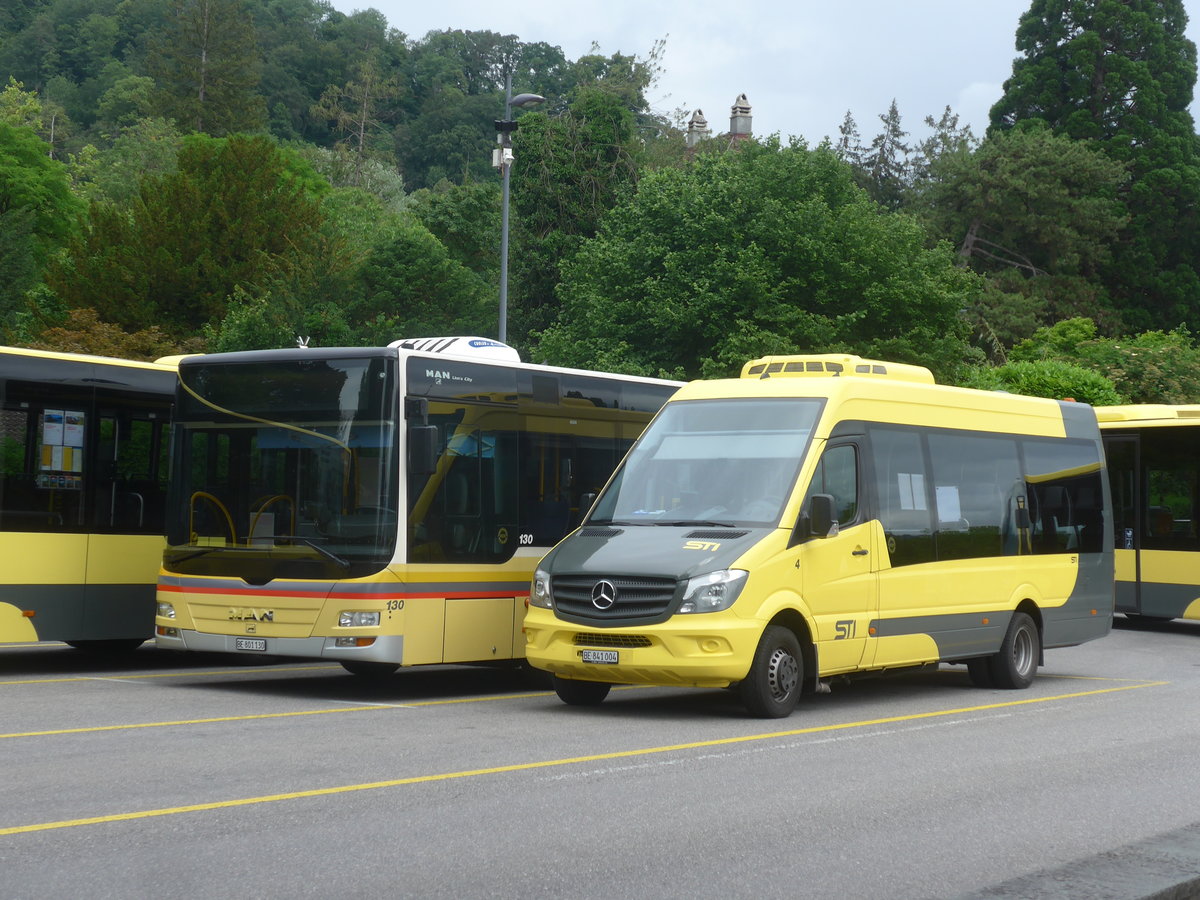 (218'041) - STI Thun - Nr. 4/BE 841'004 - Mercedes am 15. Juni 2020 bei der Schifflndte Thun