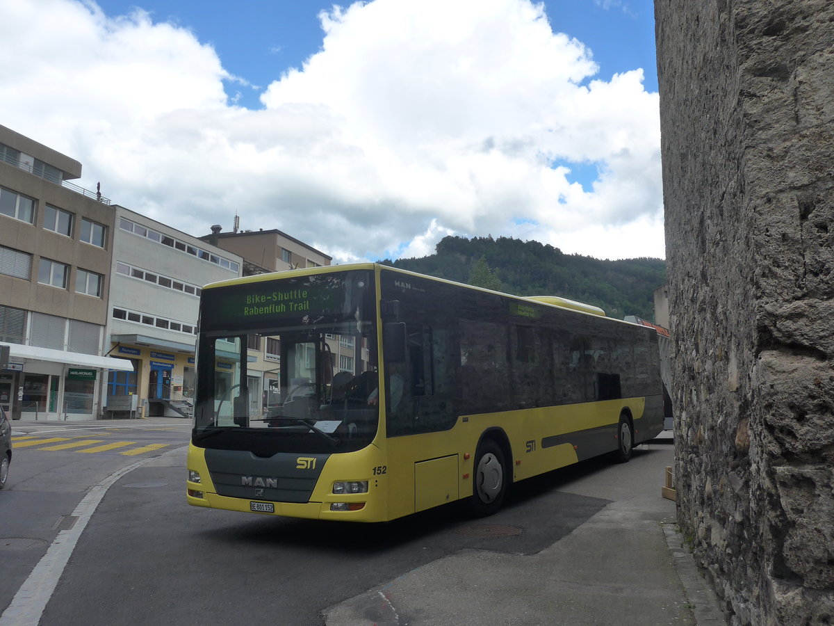 (218'050) - STI Thun - Nr. 152/BE 801'152 - MAN am 20. Juni 2020 in Thun, Berntorplatz