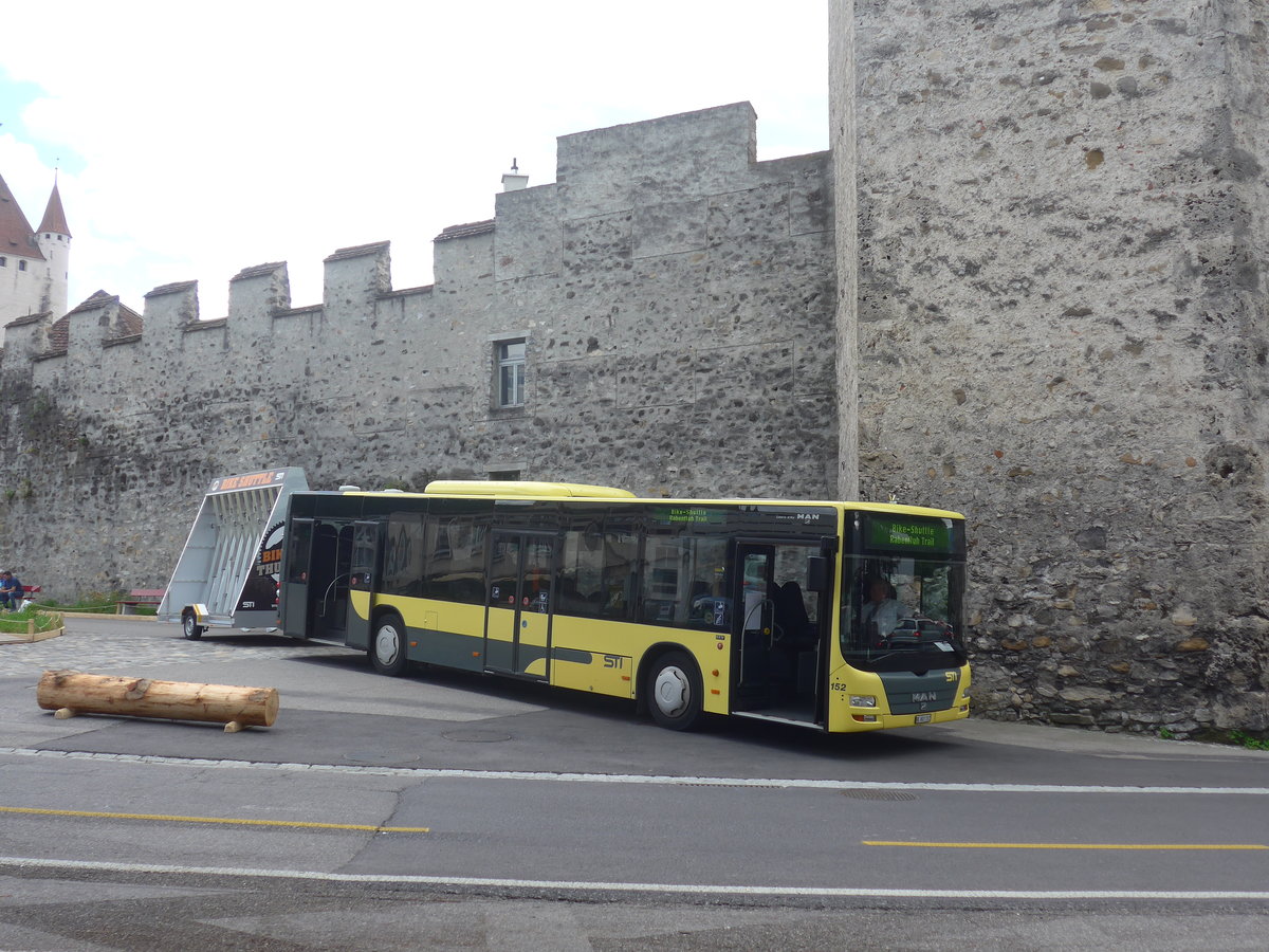 (218'051) - STI Thun - Nr. 152/BE 801'152 - MAN am 20. Juni 2020 in Thun, Berntorplatz