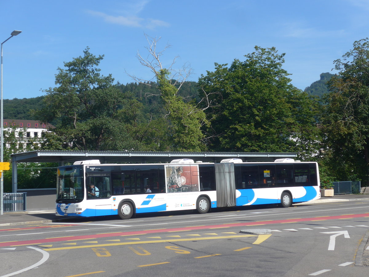 (218'308) - BOGG Wangen b.O. - Nr. 50/SO 78'488 - MAN am 4. Juli 2020 beim Bahnhof Olten