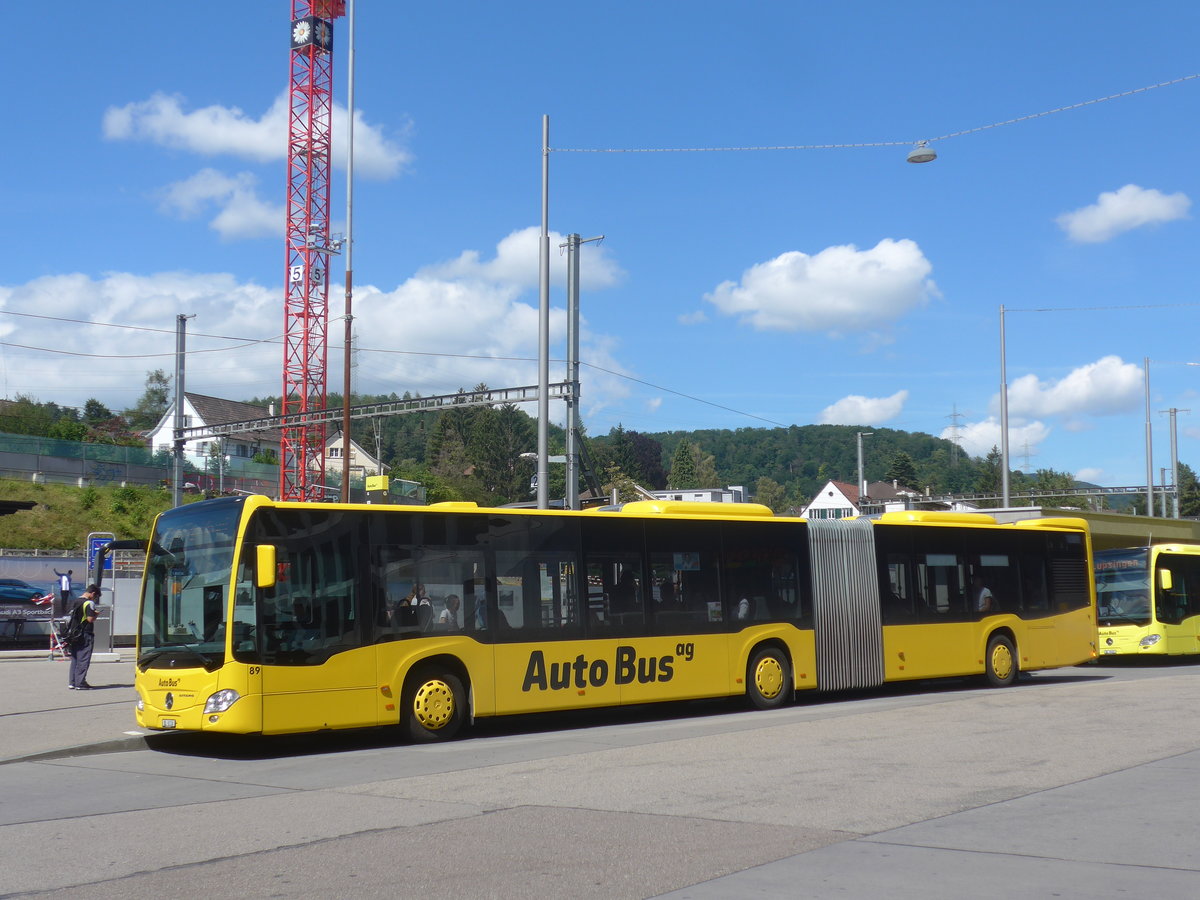 (218'347) - AAGL Liestal - Nr. 89/BL 6116 - Mercedes am 4. Juli 2020 beim Bahnhof Liestal