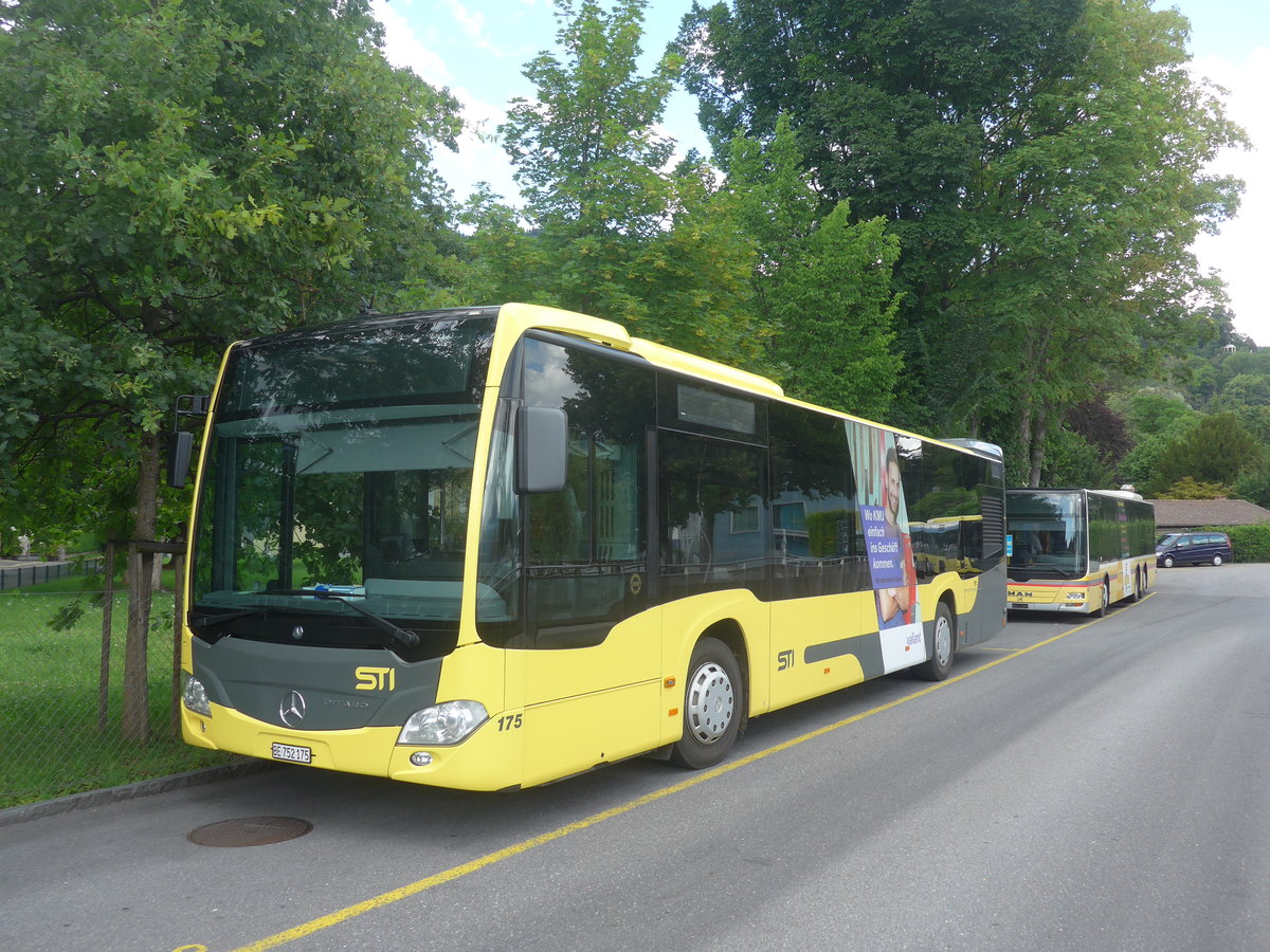 (218'609) - STI Thun - Nr. 175/BE 752'175 - Mercedes am 11. Juli 2020 bei der Schifflndte Thun