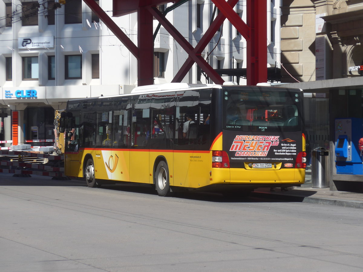 (218'780) - Steiger, Schlatt - Nr. 299/ZH 701'256 - MAN am 18. Juli 2020 beim Hauptbahnhof Winterthur