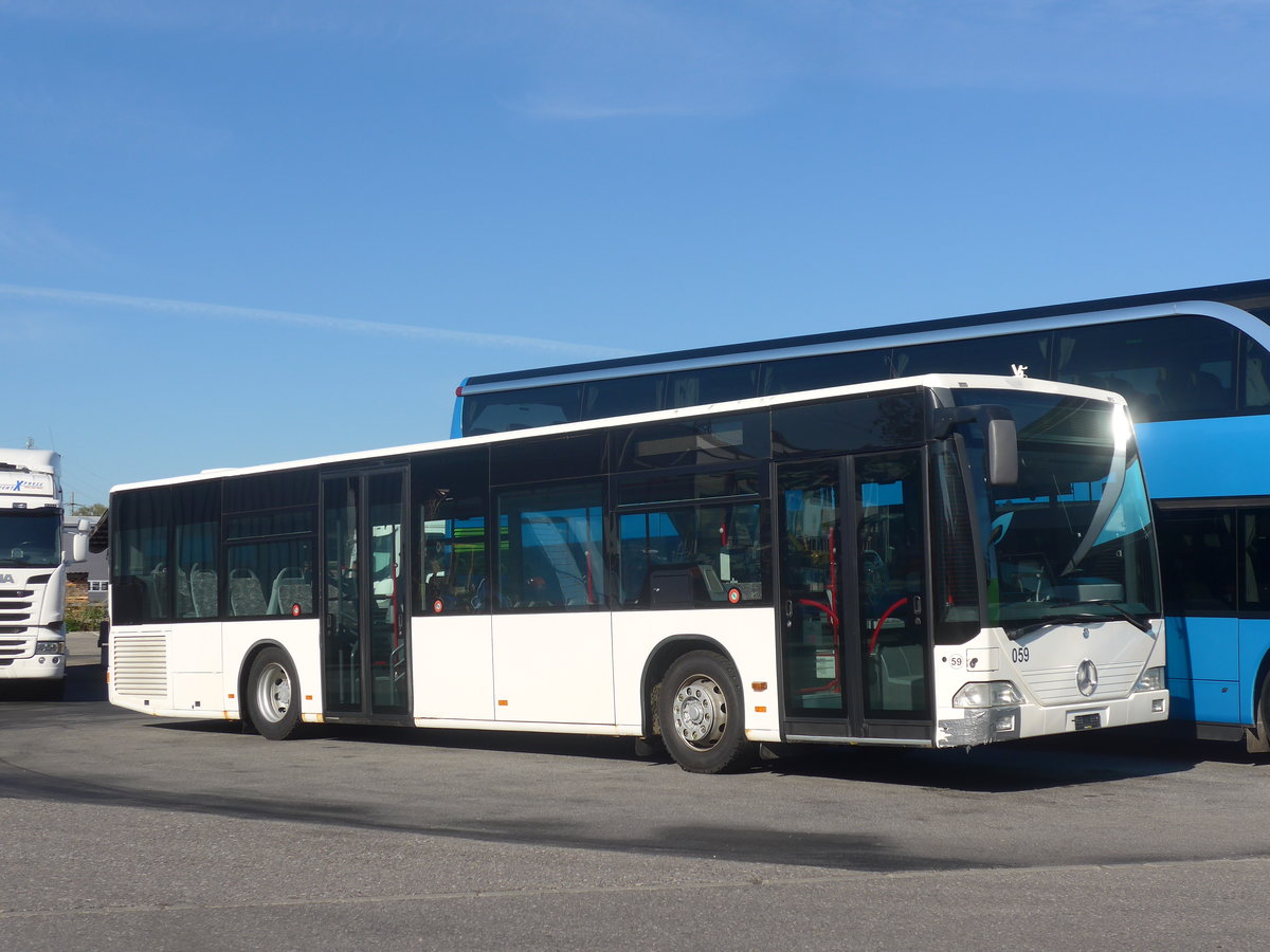 (218'806) - Interbus, Yverdon - Nr. 59 - Mercedes (ex CarPostal Ouest; ex PostAuto Bern; ex P 25'380) am 19. Juli 2020 in Kerzers, Interbus