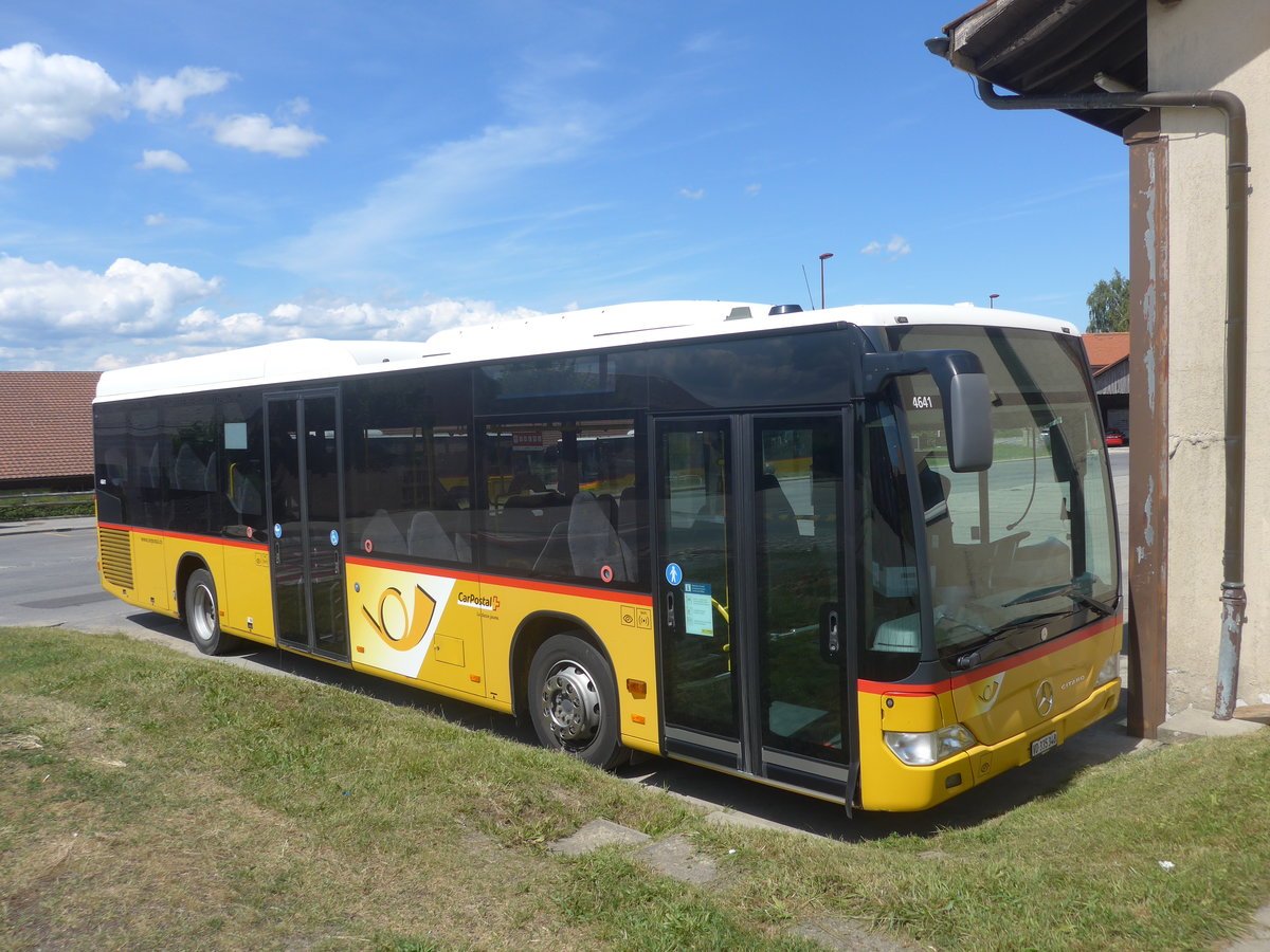 (219'024) - CarPostal Ouest - VD 335'348 - Mercedes am 25. Juli 2020 in Thierrens, Garage